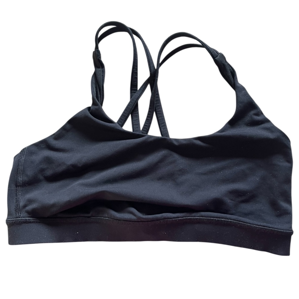 lululemon athletica Black Strappy Sports Bra